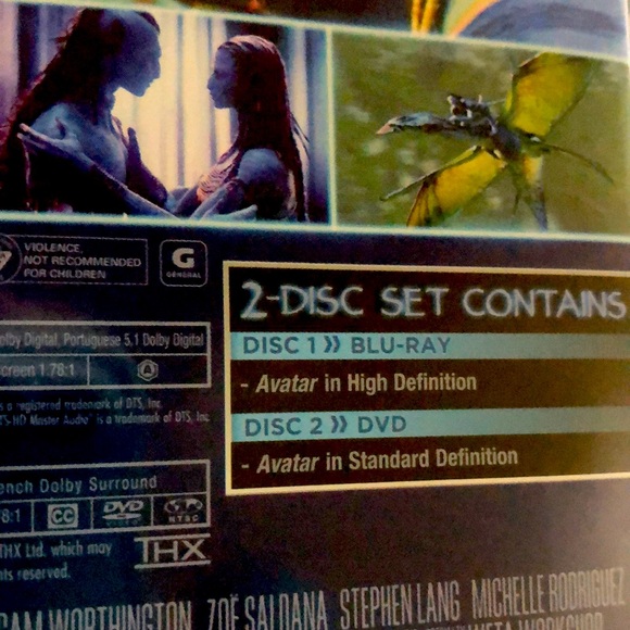 AVATAR BLU-RAY & DVD James Cameron - Picture 8 of 10
